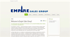 Desktop Screenshot of empiresalesgroup.net